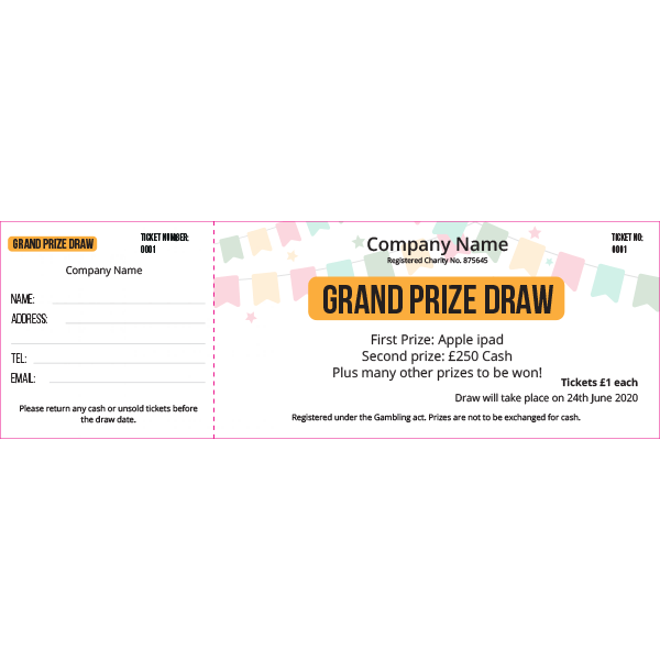 General Raffle Ticket 2 (Colour)